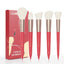LULUCOLORS Tail Wood Face Brush Set (red)